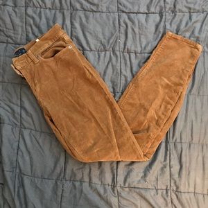 Lucky Brand Straight Leg Corduroys